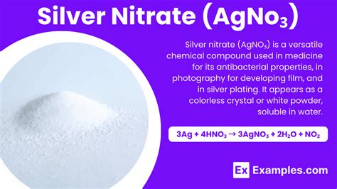 ethanolic silver nitrate|what is silver nitrate used for.